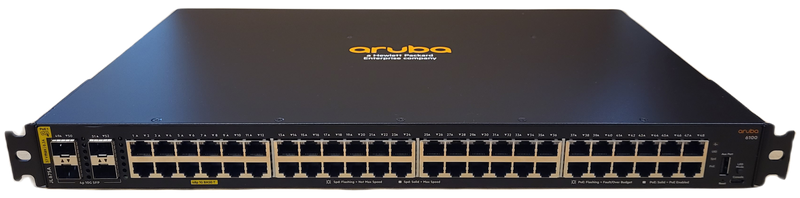 HPE Aruba 6100 48G CL4 4SFP+ Switch -  Refurbished - JL675A