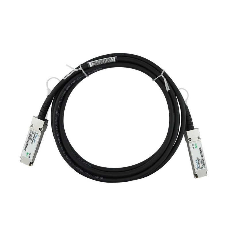 HPE X240 40G QSFP+ QSFP+ 3m Direct Attach Cable C-Cable - JH698A