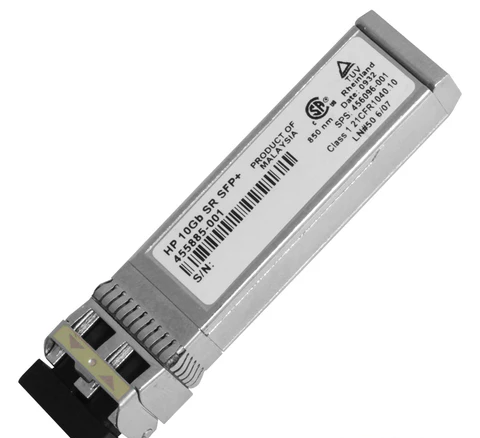 HPE SFP-10GE-SR 10GBASE-SR SFP+ 850nm Pluggable LC Transceiver - JW091A